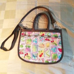 LeSportsac fruit and veggies crossbody, handbag